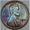 1920 Lincoln Cent Gem Colorful Toned Unc
