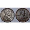 1920-D and 1921 Lincoln Cents AU