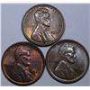 1925; 1926 and 1928 Lincoln Cents Choice Unc