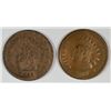 Image 1 : 1868 GOOD & 1869 GOOD INDIAN HEAD CENTS
