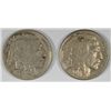 Image 1 : 1916-D VF & 1916-S XF/AU BUFFALO NICKELS