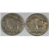 Image 2 : 1916-D VF & 1916-S XF/AU BUFFALO NICKELS