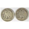 Image 2 : 1919 VG & 1919-D FINE WALKING LIBERTY HALF DOLLARS