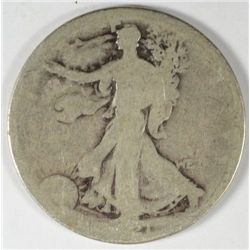 1921 WALKING LIBERTY HALF DOLLAR AG