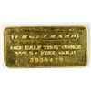 Image 1 : 1/2 OZT 999.5 ENGELHARD GOLD BAR "RARE"