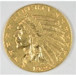 1925-D $2.50 GOLD INDIAN VF