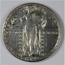 1920-S STANDING LIBERTY QUARTER AU55