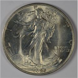 1920 WALKING LIBERTY HALF DOLLAR MS64 WHITE, SUPER COIN, VERY FEW CONTACT MARKS,