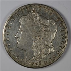 1892-CC MORGAN DOLLAR XF-AU 45 NICE