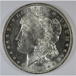 1889-O MORGAN SILVER DOLLAR, MS-64,  BLAST WHITE