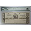 Image 1 : 1833-65 PROOF UNION BANK OF THE STATE OF TENNESSEE, NASHVILLE POST NOTE PMG 58
