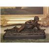 Image 1 : Superb Bronze Sculpture Crawling Indian