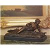 Image 2 : Superb Bronze Sculpture Crawling Indian