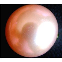A GRADE ROUND PEARL HALFDRILLED HIGH LUSTER- 6CTS