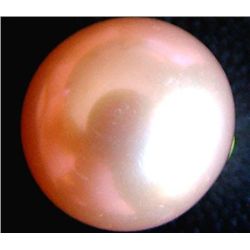 A GRADE ROUND PEARL HALFDRILLED HIGH LUSTER- 6CTS