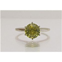 14KYG Yellow Sphene Ring 2.10dwt