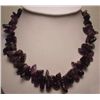 Image 1 : Chunky Amethyst Nugget Necklace
