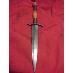 Old Solingen Germany Bowie Fighting Dirk Dagger