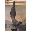 Image 2 : Lovely Bronze Sculpture Bird on a Branch 32 H x 10