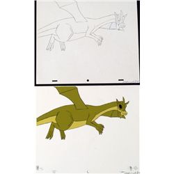 Drawing Animation Fresh Air Cel Original Herculoids Art