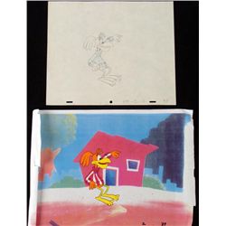 Coco Puffs Animation Drawing Not Cuckoo Original Cel