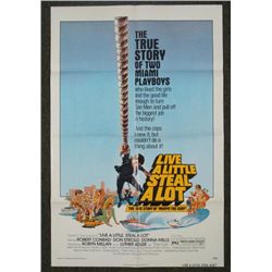 Live a Little Steal Alot Orig 1S Movie Poster 1974