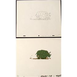 Original Herculoids Drawing Full Steam Animation Cel