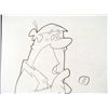 Image 2 : Production Stuttering Original Drawing The Flintstones