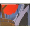 Image 1 : Cel Animation Original Background Fallen into a Well