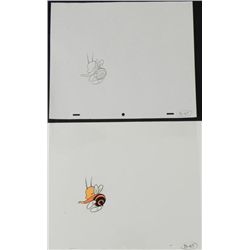 Animation Cheerios Cel Orig Drawing Pullover Honey Nut