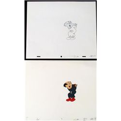 Drawing Original Animation The Smurfs Surprise Cel Art