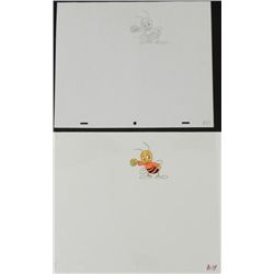 Orig Holding Honey Nut Cheerios Cel Drawing Animation