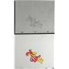 Image 1 : Cel Animation Sigh of Relief Drawing Original Coco Puff
