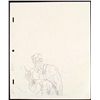 Image 1 : Cyclops Original Drawing Production X-MEN Phoning Help