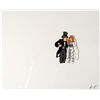 Image 1 : Pointing Finger Bride and Groom Cel Animation Original