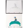 Image 1 : Sleeping Cap Donald Duck Cel Drawing Orig Animation Art