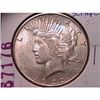 1922-S Peace Dollar AU55