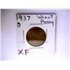 Image 1 : 1937 D Wheat Penny XF *