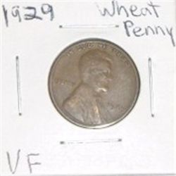 1929 Wheat Penny VF *
