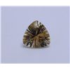 Image 1 : Gorgeous Trilliant Cut  "Latte Quartz"  4.85 carat