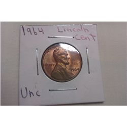 1964 Unc. Licoln Cent