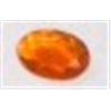 Image 1 : .25 CARAT BEAUTIFUL RARE MEXICAN FIRE OPAL OVAL CUT & FACETED GEMSTONE!!