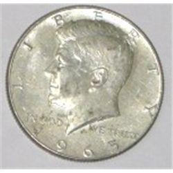 1965 SILVER KENNEDY HALF DOLLAR *NICE EARLY SILVER HALF DOLLAR*!!