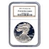 Image 1 : Certified Proof Silver Eagle PF69 2002