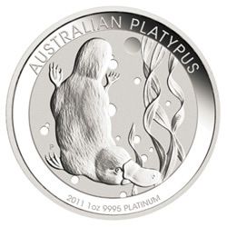 1oz Australian Platinum Platypus