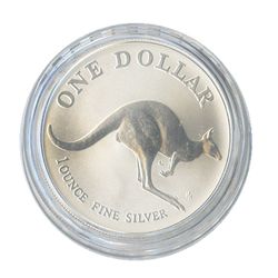 Australian Kangaroo 1 oz. Silver 1993