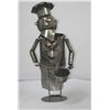 Image 1 : meatal Chef Wine Holder; w 3.5in; h 9in