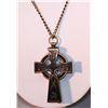 Image 1 : BRASS CROSS WATCH NECKLACE