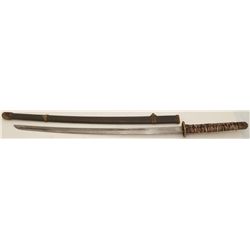WWII Japanese Officer's Sword and Scabbard