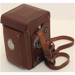 Rolleiflex Automat Model 3 Camera / Leather Case